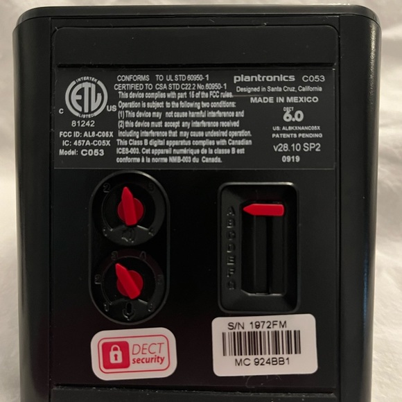 Plantronics wireless call headset - Picture 6 of 7